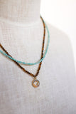 Crystal Necklace Tigers Eye