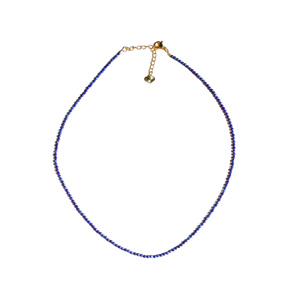 Crystal Necklace Blue Lapis