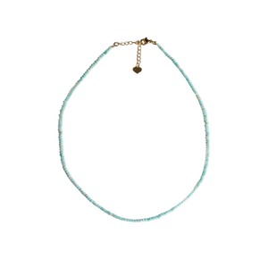 Crystal Necklace Turquoise