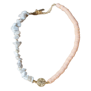 Peach Shell Choker