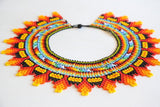 Embera Necklace Collar Flame