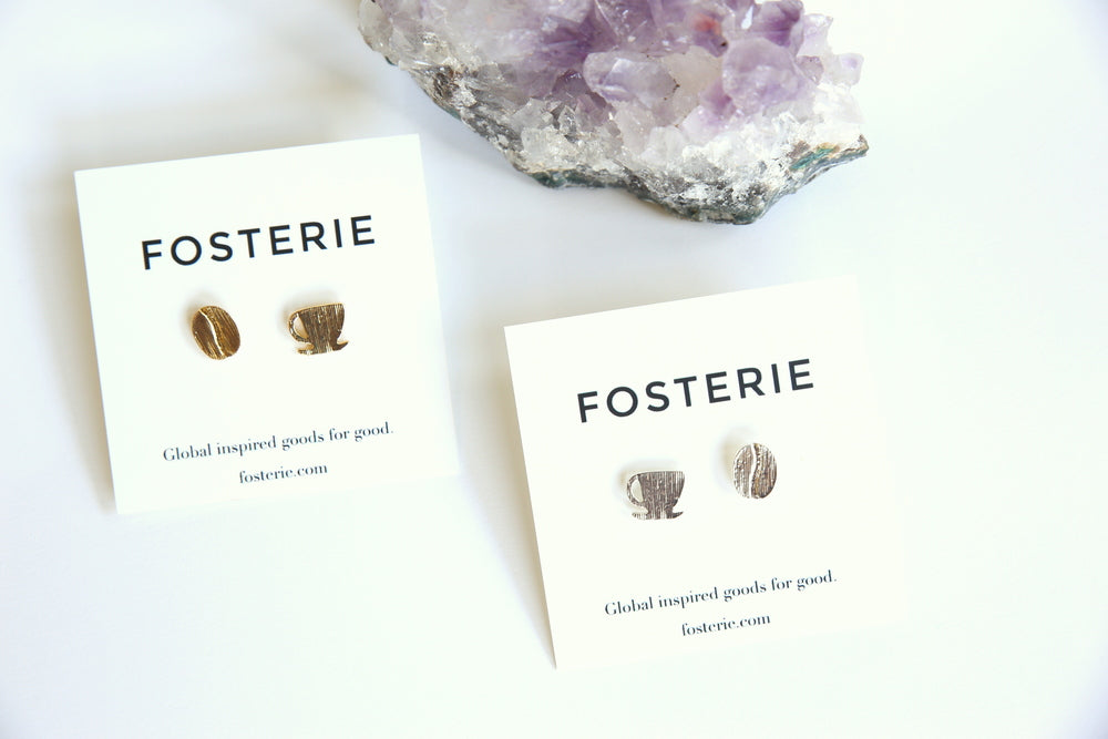 Coffee Earrings