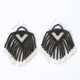 Black & Silver Earrings