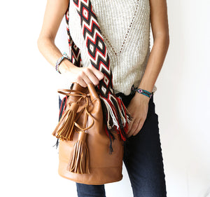 Kaa'ula Leather Mochila