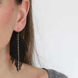 Raya Black Earrings