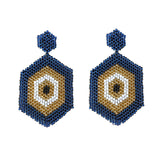 Diamond Eye Blue Earring