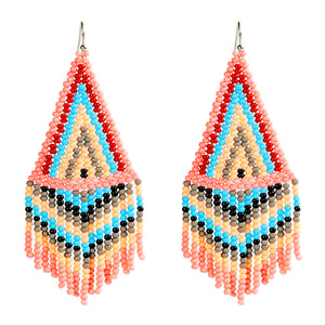 Bubble Gum Embera Earrings
