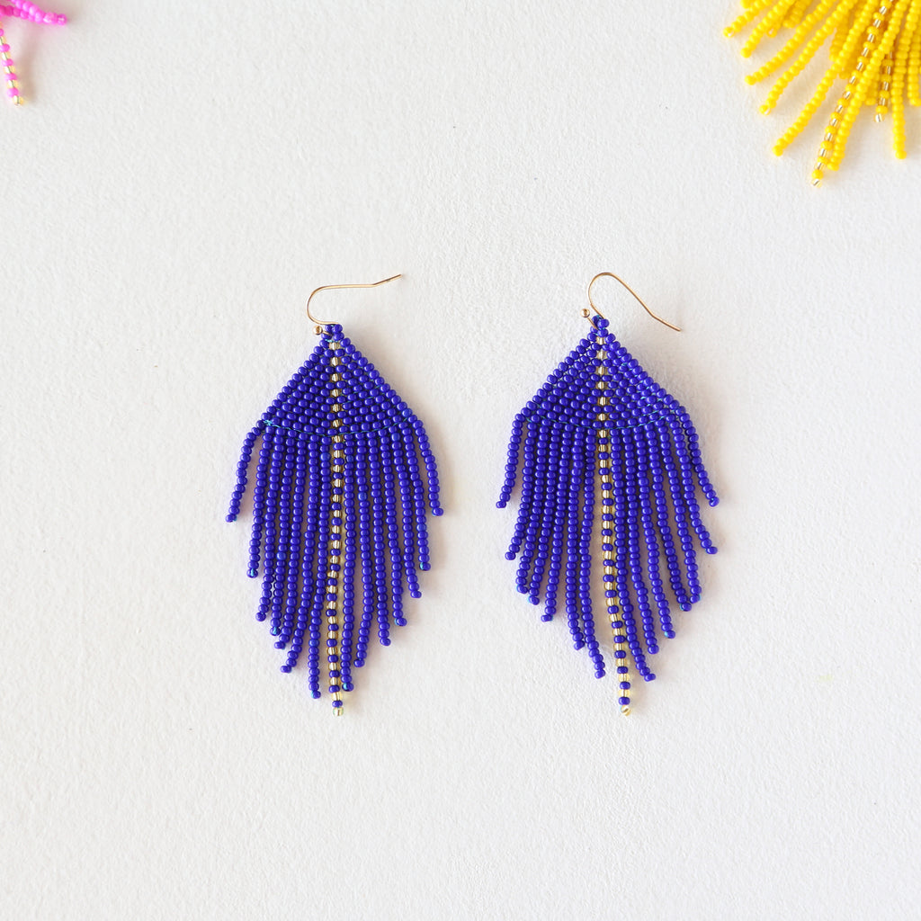 Raya Cobalt Earrings