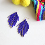 Raya Cobalt Earrings