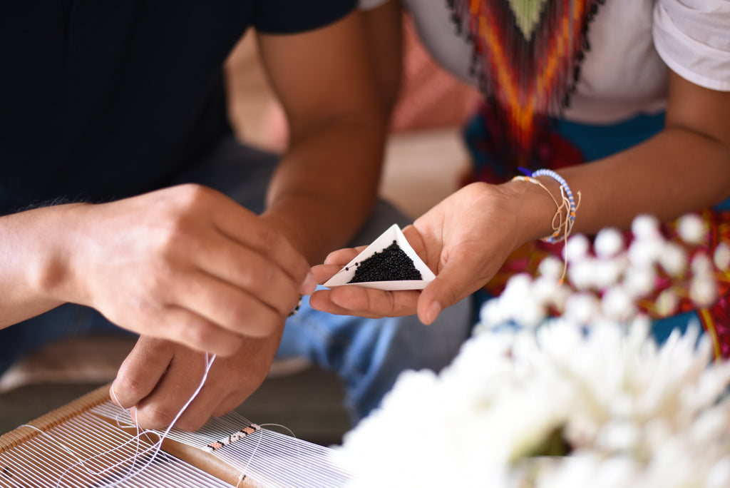 Flame Embera Earrings