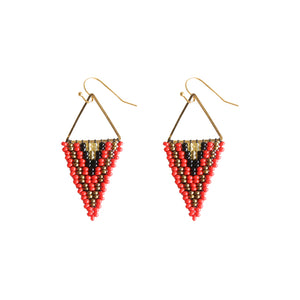 Fire Uve Embera Earring