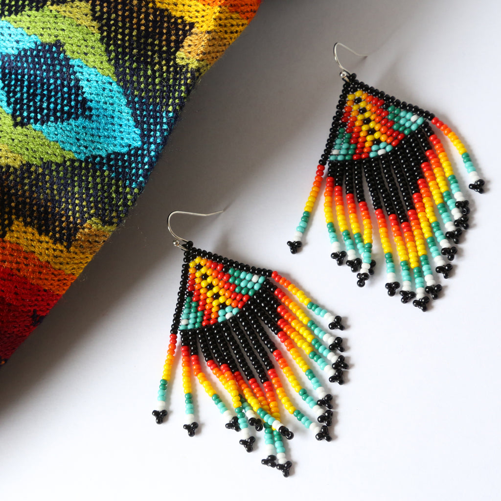 Flame Embera Earrings