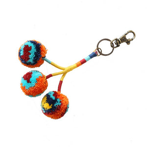 Pom Key Fob Rust Multi