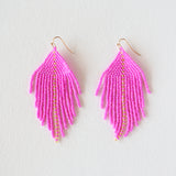 Raya Fuchsia Earrings