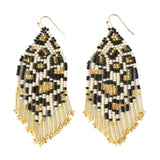 Pearl Leopard Earrings