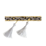 Leopard Silver Bracelet