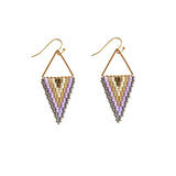 Lilac Uve Embera Earring