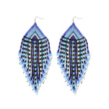 Luisa Periwinkle Embera Earrings