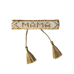 Mama White Bracelet