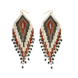 Punta Brown Embera Earrings