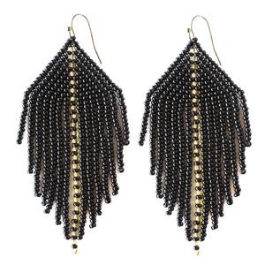 Raya Black Earrings