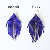 Raya Navy Earrings