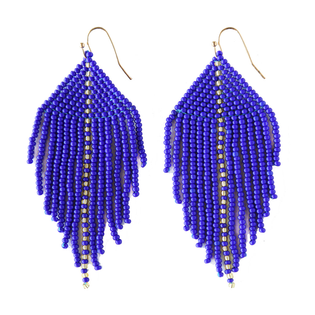 Raya Cobalt Earrings