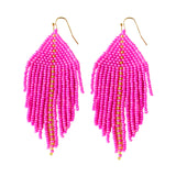 Raya Fuchsia Earrings