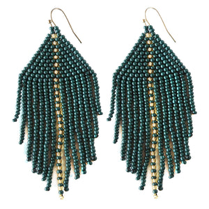 Raya Olive Earrings
