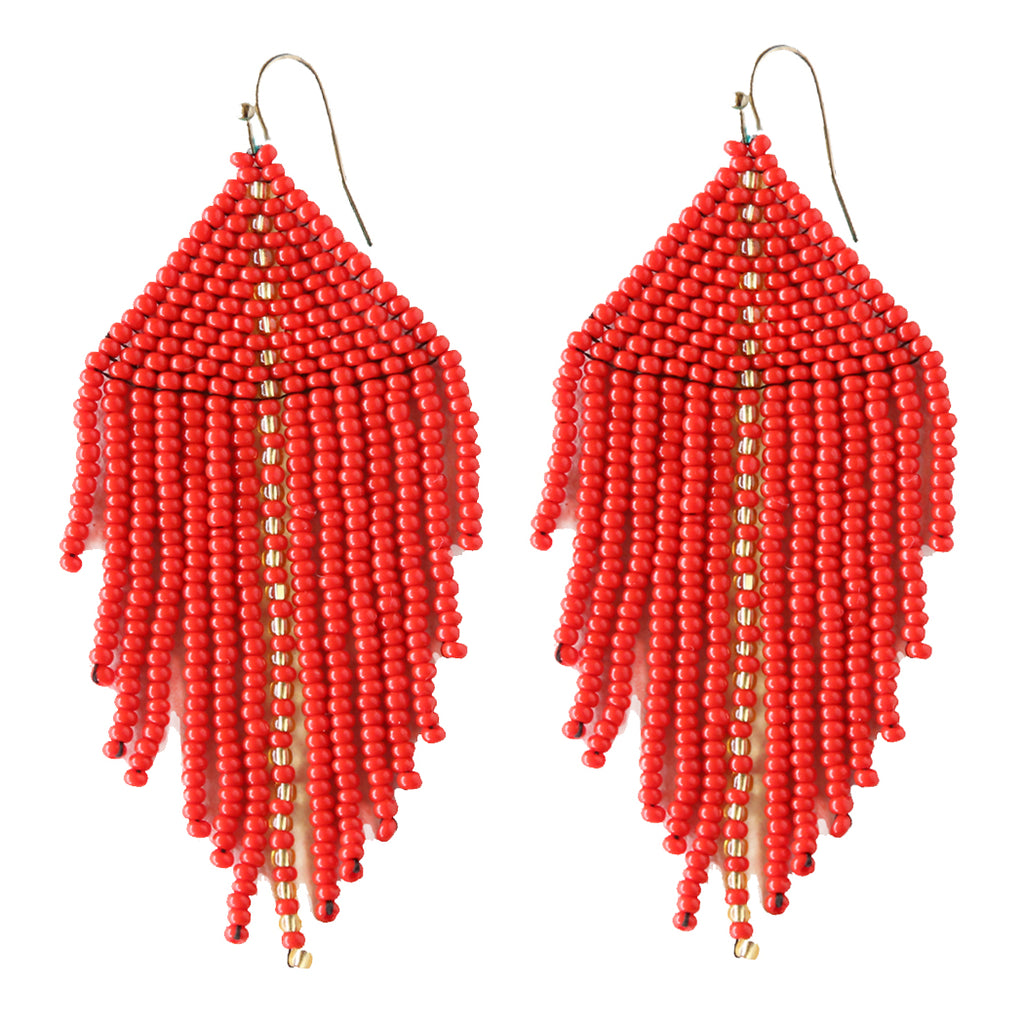 Raya Red Earrings