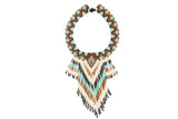 Embera Necklace Fringe Copper