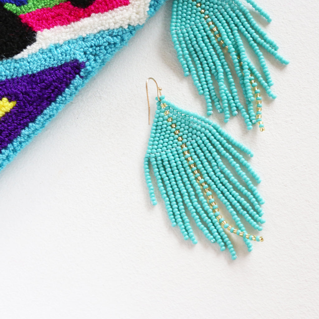 Raya Turquoise Earrings