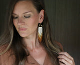 Brown Vista Embera Earring