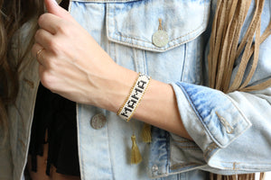 Mama Black Bracelet