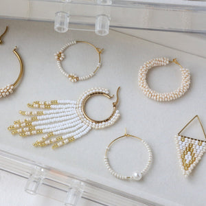 Riesling Fringe Embera Earrings