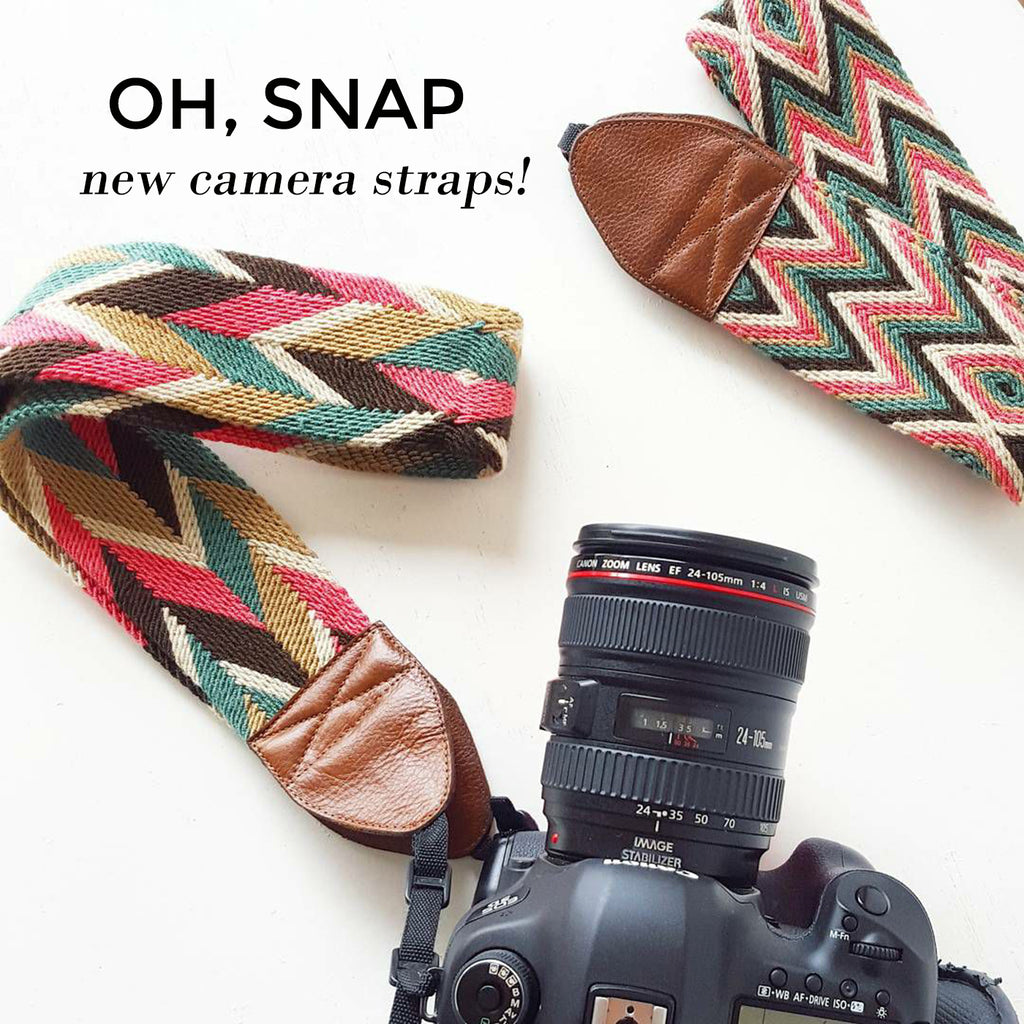 Oh, snap - new camera straps!