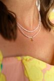 Crystal Necklace Rose Quartz