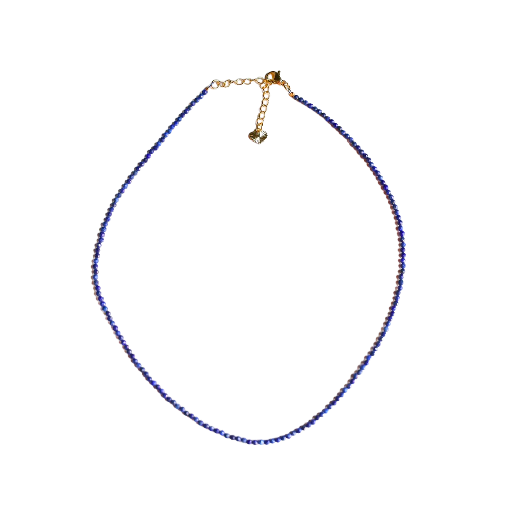 Crystal Necklace Blue Lapis