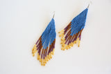 Peacock Embera Earrings