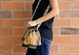 Pan Leather Mini Mochila