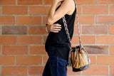 Pan Leather Mini Mochila