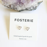 Geo Diamond Earrings