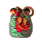 Flores Mochila Pom Pardo