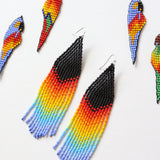 Black Rainbow Earrings