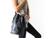 Piamale Leather Mochila