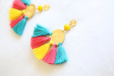 Sol Tassel Earring - Multi