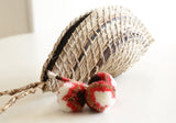 Luna Pom Clutch Rust