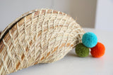 Luna Pom Clutch Rust