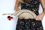 Luna Pom Clutch Rust