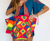 Tassel Tote Hot Pink